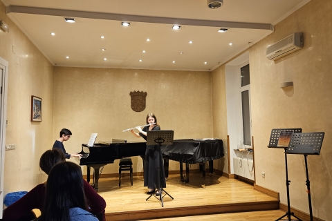 Koncert flavtistov na Reki