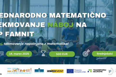 Matematično tekmovanje Náboj