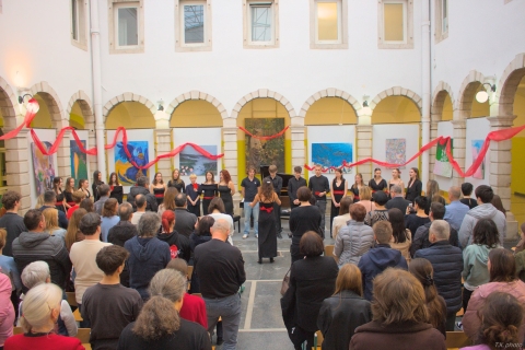 Slavnostna akademija bodočih maturantov programa Umetniška gimnazija, glasbene in likovne smeri