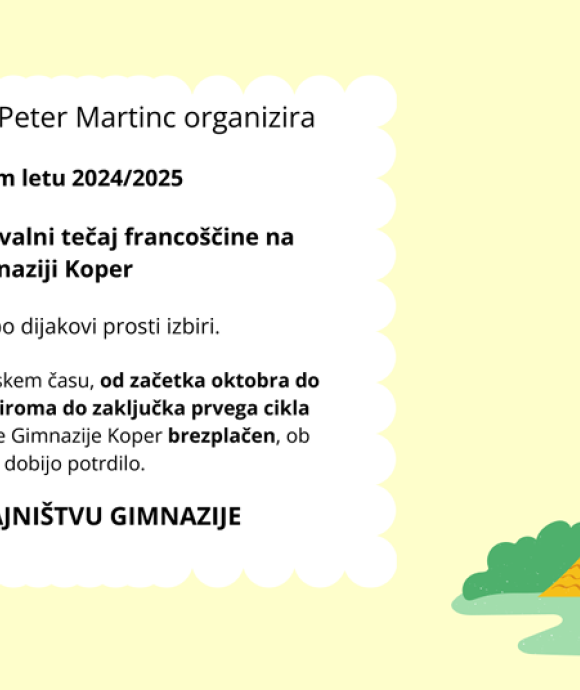Tečaj francoščine