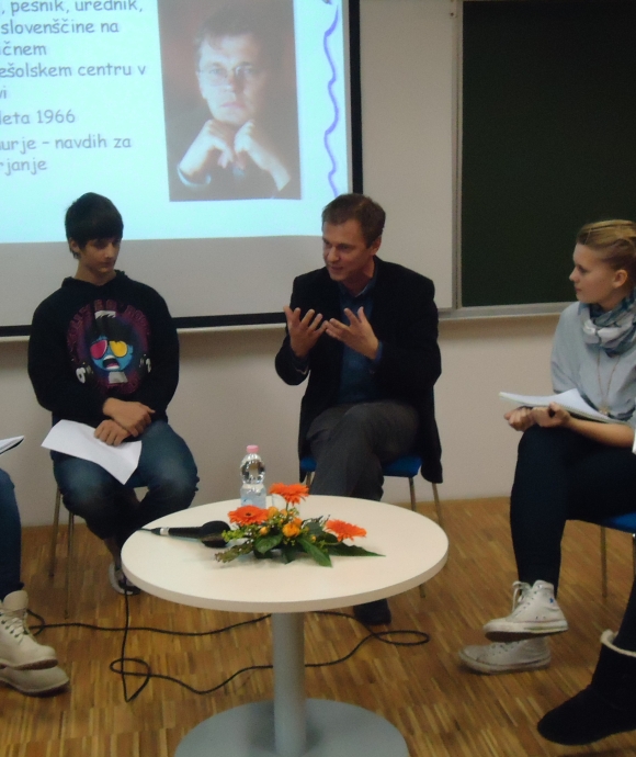 Literarni pogovor s Štefanom Kardošem