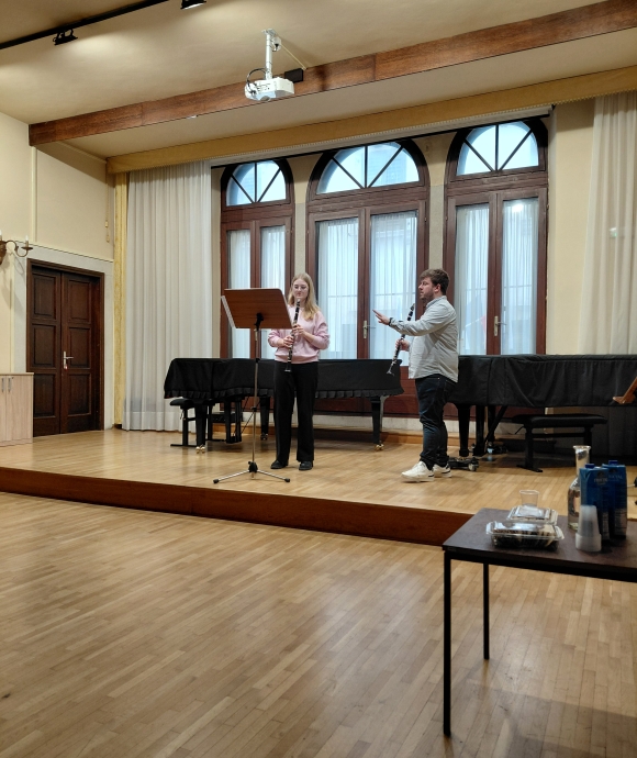 Seminar za klarinet pod umetniškim vodstvom Matica Kudra