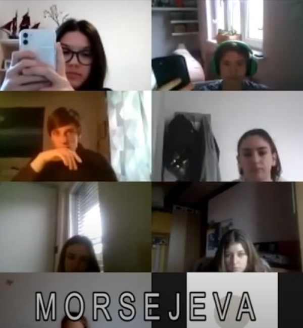 Morsejeva abeceda na Kulturnem maratonu 2021