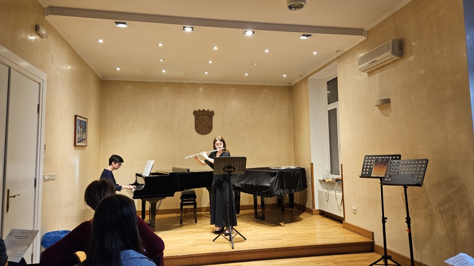 Koncert flavtistov na Reki