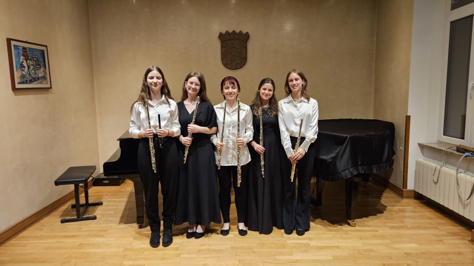 Koncert flavtistov na Reki