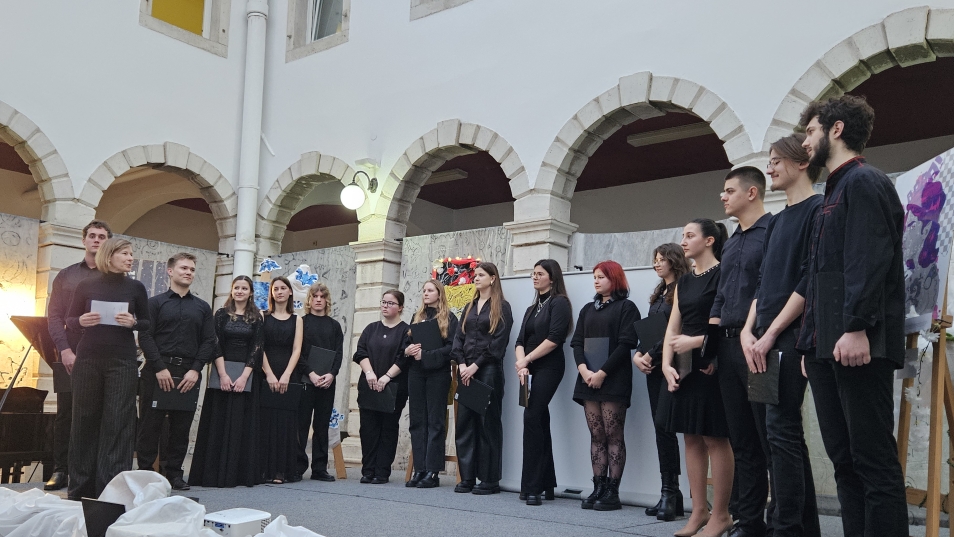 Slavnostna akademija dijakov umetniškega oddelka Gimnazije Koper