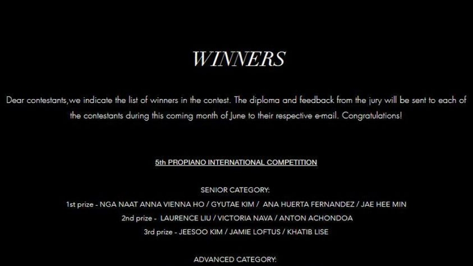 Winners Propiano
