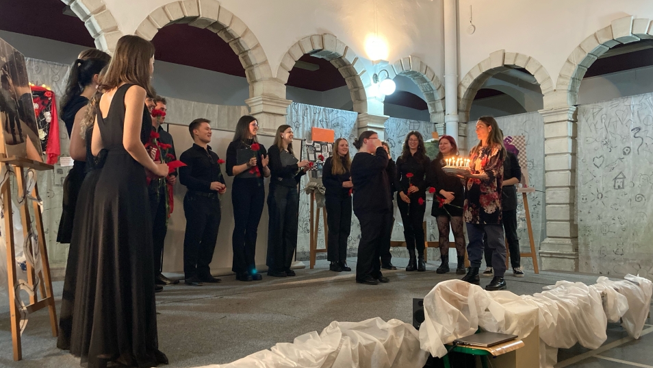 Slavnostna akademija dijakov umetniškega oddelka Gimnazije Koper