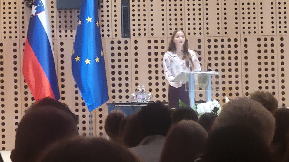 Diamantna maturantka Gimnazije Koper