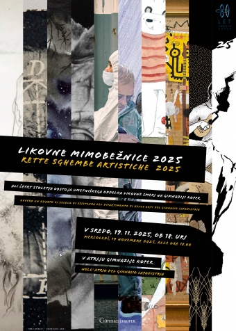 Likovne mimobežnice 2025 – vabilo