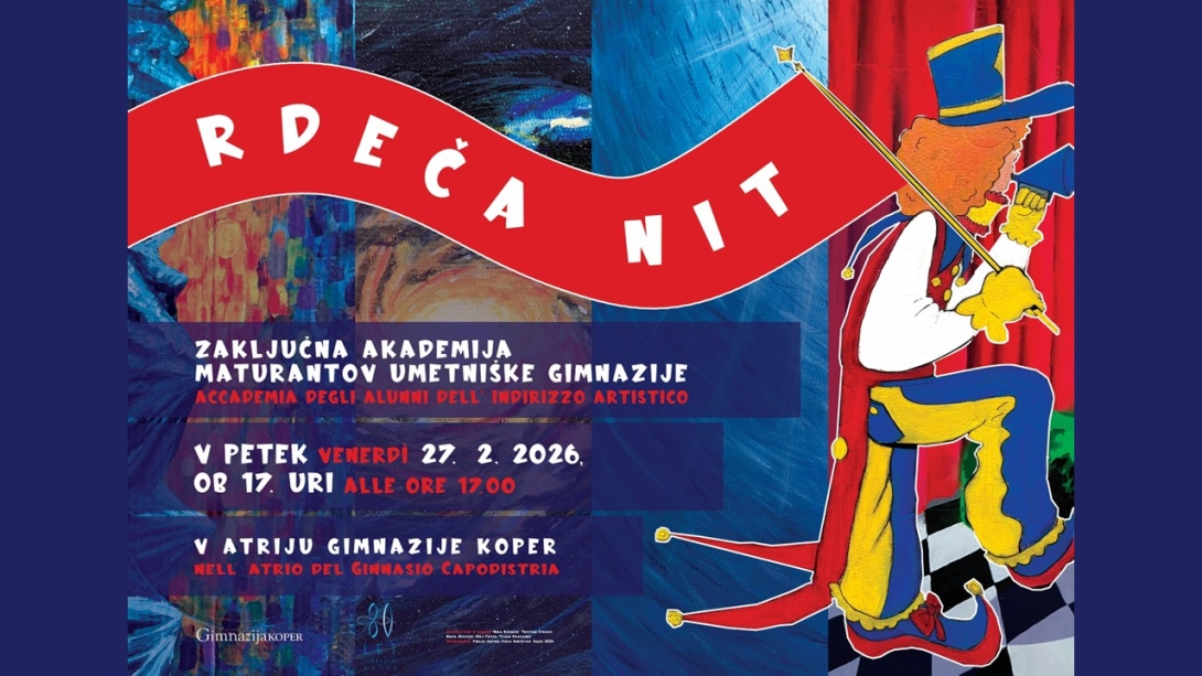 Plakat Rdeča nit
