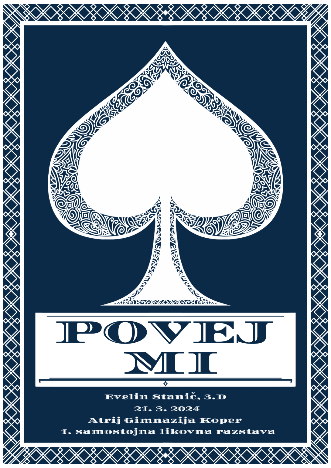 Plakat: Evelin Stanič