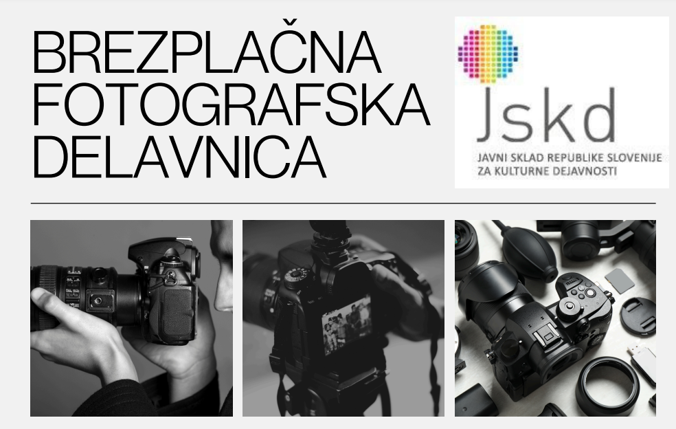 Brezplačna fotografska delavnica za dijake